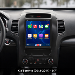 Kia Sorento 2013-2014 - Radio 9,7" con Apple CarPlay y Android Auto 