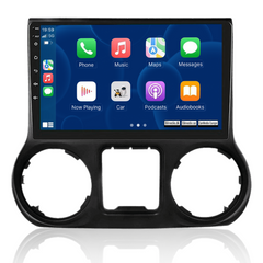 Jeep Wrangler 11-14 – Radio de 10.1" con Apple CarPlay inalámbrico y Android Auto