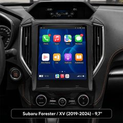 Subaru Forester / XV 2019-2024 - radio 9,7" con Apple CarPlay y Android Auto 