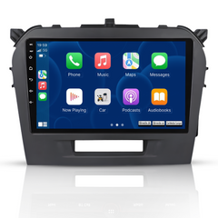 Suzuki Vitara 14-18 - Radio 9" con Apple CarPlay y Android Auto