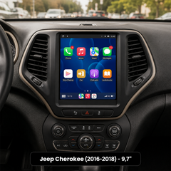 Jeep Cherokee 2016-2018 - Radio 9,7" con Apple CarPlay y Android Auto 