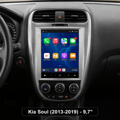 Kia Soul 2013-2019 - Radio 9,7" con Apple CarPlay y Android Auto 