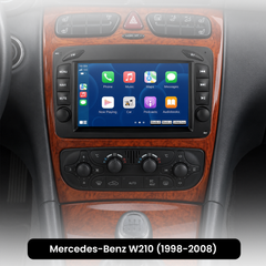 Mercedes-Benz W210 mm. Radio 1998-2008 - 7 "con Apple CarPlay y Android Auto