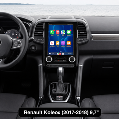 Renault Koleos 2017-2018 - Radio 9,7" con Apple CarPlay y Android Auto 