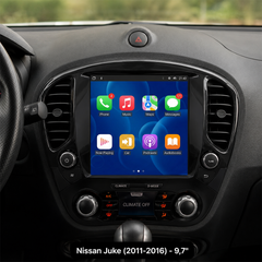 Nissan Juke 2011-2016 - Radio 9,7" con Apple CarPlay y Android Auto 