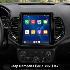 Jeep Compass 2017-2021 - Radio 9,7" con Apple CarPlay y Android Auto 