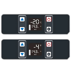 Nevera portátil con compresor 35L 12/24V y 230V 