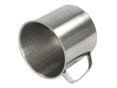 Taza de acero con asa y capacidad de 800 ml
