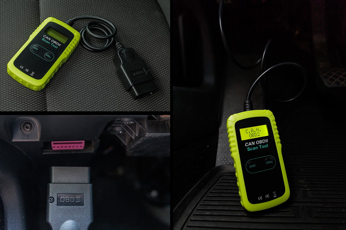 Escáner de diagnóstico para OBD II y EOBD con conector de 16 pines