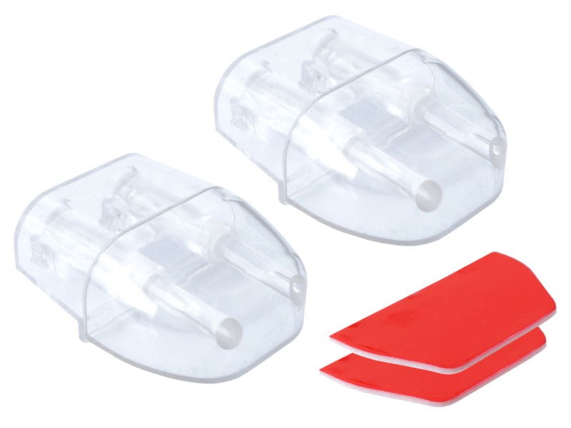 Ahuyentador ultrasónico para animales en acabado transparente