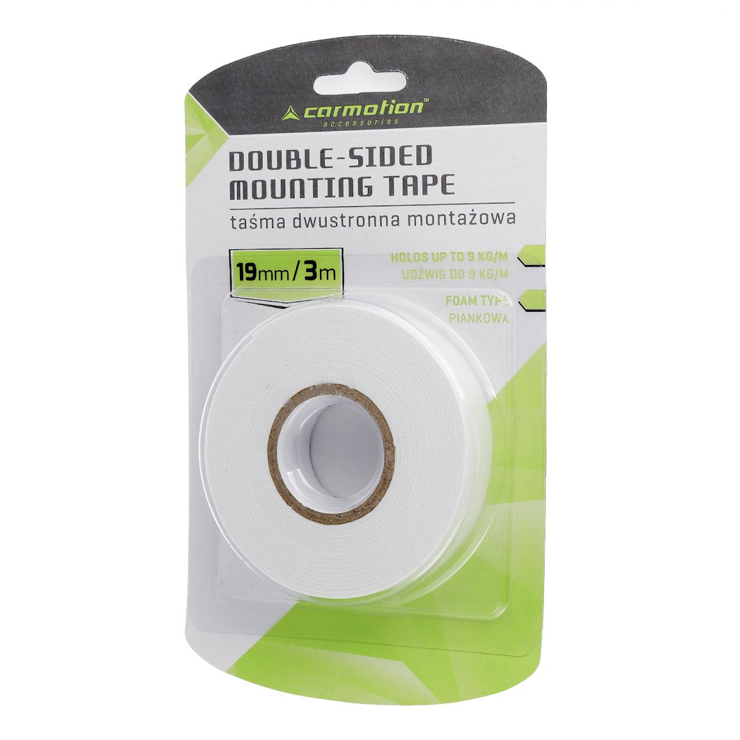 Cinta de espuma de doble cara para superficies lisas como azulejos, madera y plástico