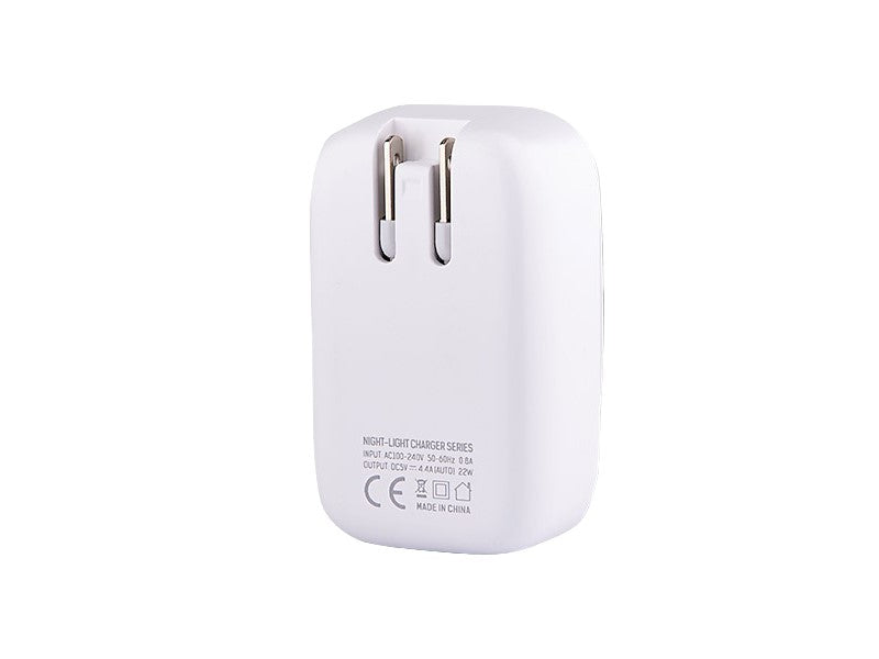 Cargador de pared WAYME con adaptadores para enchufe EU y UK