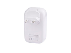 Cargador de viaje con 4 USB-A y luz LED táctil