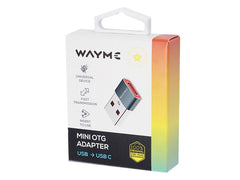 Adaptador OTG WAYME con USB y USB-C