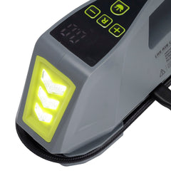 Compresor de aire compacto para 12V y 230V con linterna LED