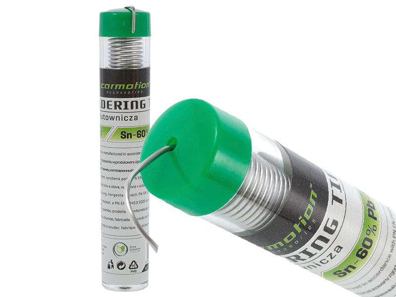 Vista del producto: estaño para soldar de 16 g de CARMOTION