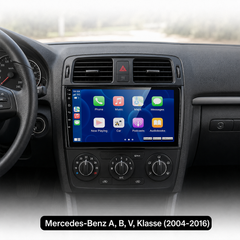 Mercedes-Benz A, B, V, Sprinter y más 2004-2016 - radio de 7" con Apple CarPlay y Android Auto 