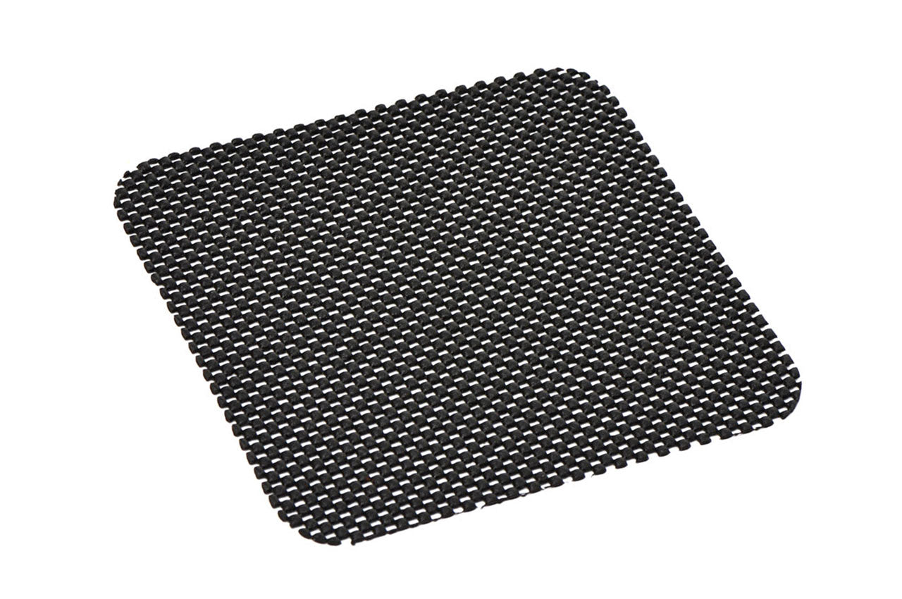 Alfombrilla antideslizante negra de 22 x 19 cm