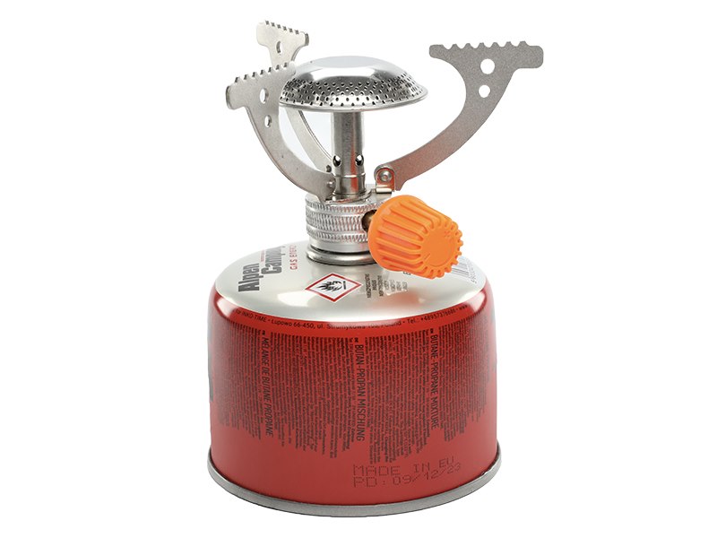 Hornillo de camping con 1 fuego y cartucho de gas de 230 g de CARMOTION