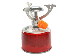 Hornillo de camping con 1 fuego y cartucho de gas de 230 g de CARMOTION