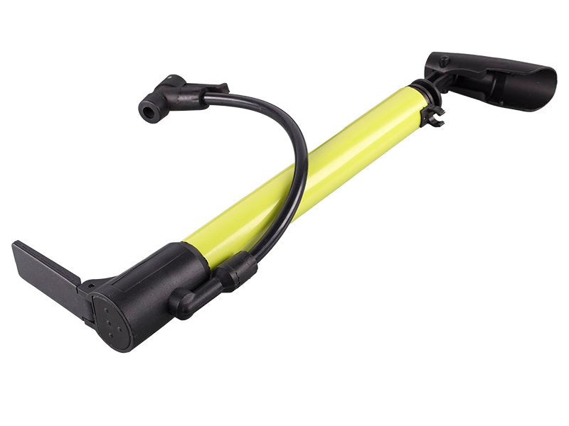 Bomba de mano de 310 mm para ruedas y bicicleta
