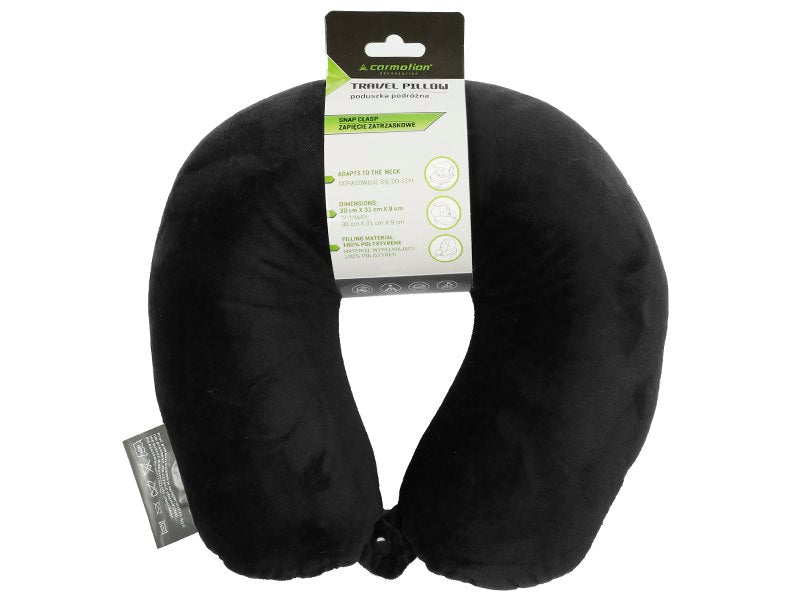 Cojín de viaje con relleno de poliestireno