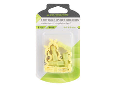 Conectores rápidos tipo T CARMOTION amarillos para cable de 4,0-6,0 mm²