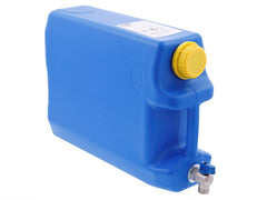 Bidón de agua plano de 10 litros con válvula superior