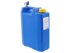 Bidón de agua plano de 10 litros con grifo fijo integrado