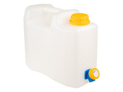 Bidón de agua de 5L con grifo de plástico, apto para agua potable
