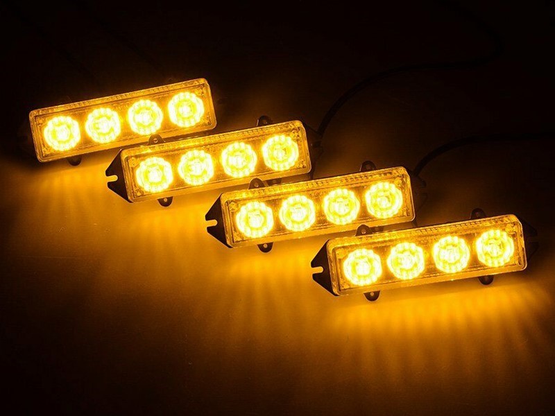 Luces de emergencia con controlador y mando a distancia para coche y motocicleta