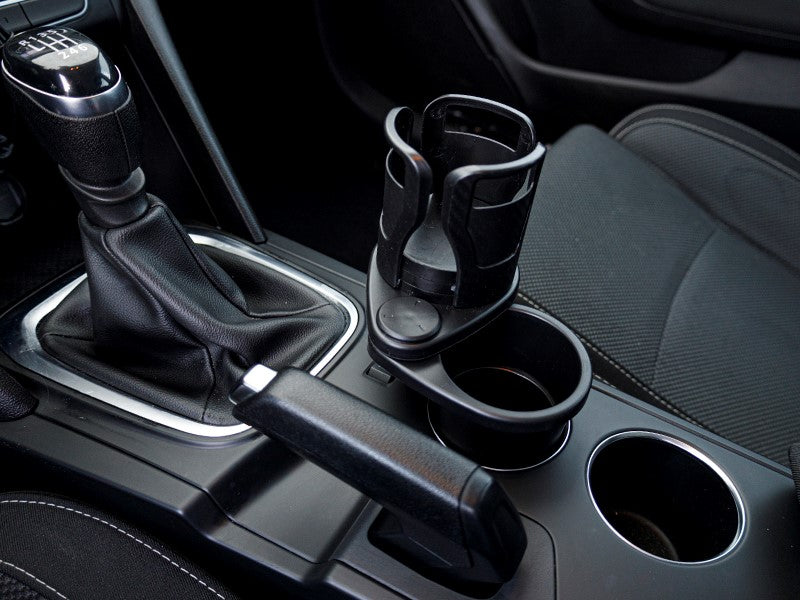 Portavasos para coche con almohadilla antideslizante y rotación de 360 grados
