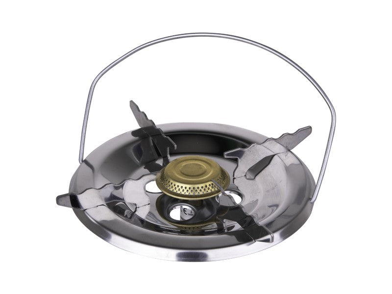 Hornillo de camping individual de 220 mm con asa