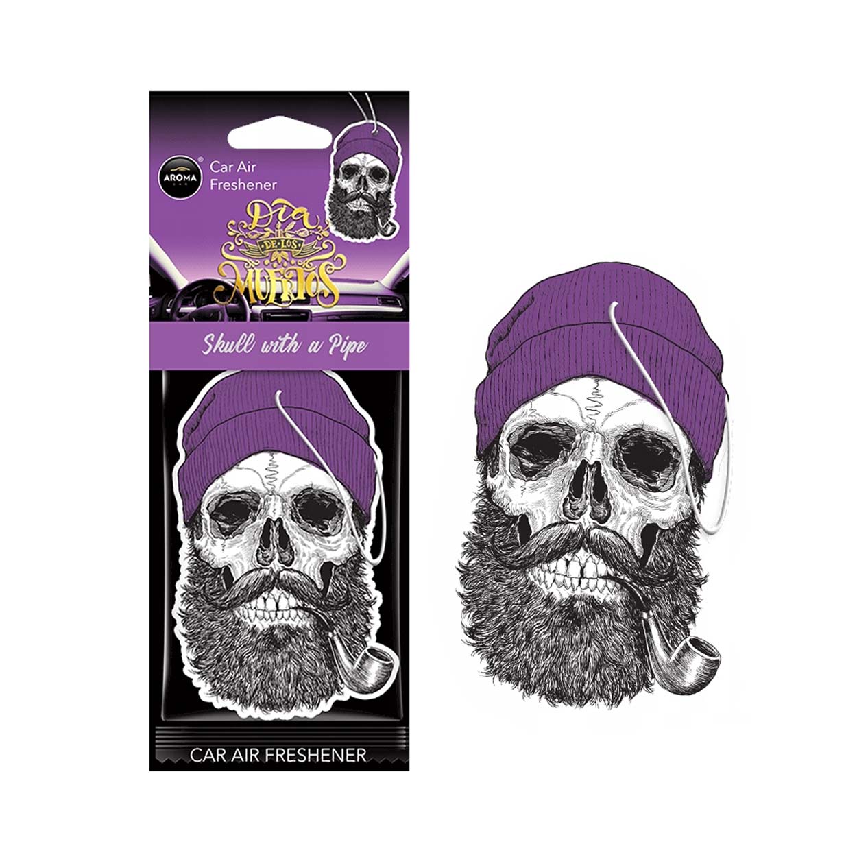 Ambientador para coche Koral Muertos Skull