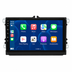 VW, Skoda y Seat 2006-2015 – radio de coche 9” con Apple CarPlay y Android Auto inalámbricos 