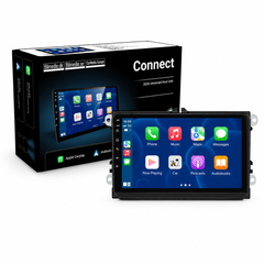 VW, Skoda y Seat 2006-2015 – radio de coche 9” con Apple CarPlay y Android Auto inalámbricos 