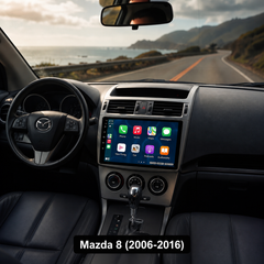 Mazda 8 2006-2016 - 9" Radio m. Apple CarPlay og Android Auto
