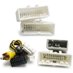 Cable de radio con caja CANBUS para Nissan – 16 pines con adaptador FM y RCA 