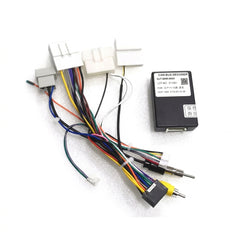 Cable de radio con caja CANBUS para Nissan – 16 pines con adaptador FM y RCA 