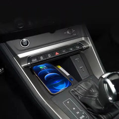 Cargador inalámbrico para móvil Audi Q3/RS3 2020-2023 con carga rápida de 15W 