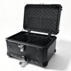Top case para moto 45L – Baúl impermeable con placa de montaje 