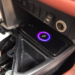 Toyota RAV4 2014-2018 cargador inalámbrico para móvil con carga rápida de 15 W 