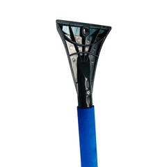 Rascador de hielo azul con cepillo para nieve para coche – 82 cm 