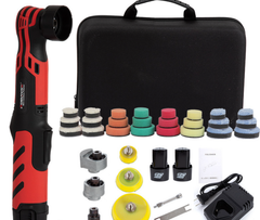 Mini pulidora inalámbrica 12V – 24 piezas con 2 baterías 