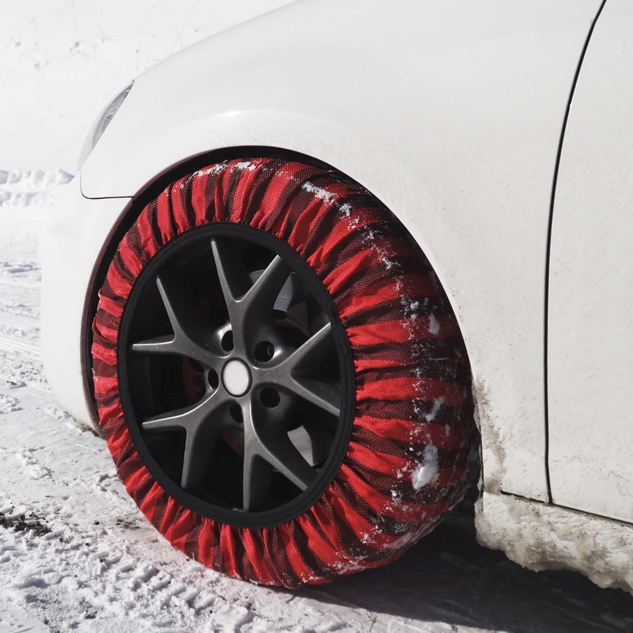 Vista del producto: cadenas de nieve textiles Isse Classic