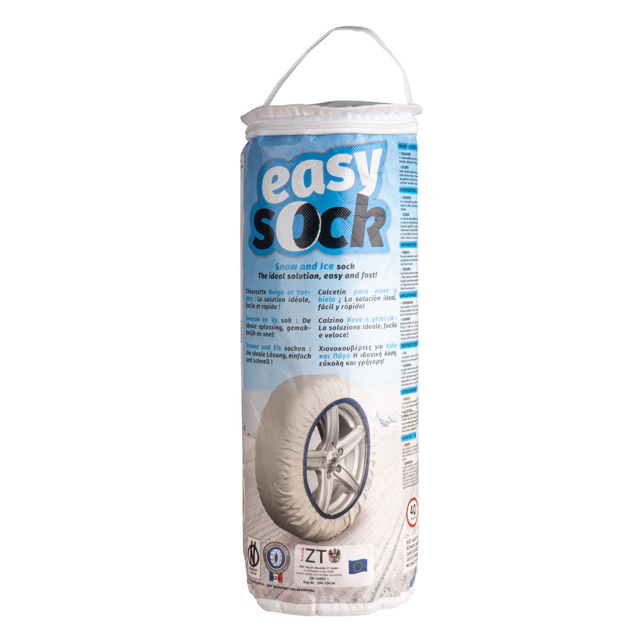 Detalje af Isse Easy Sock tekstil snekæder