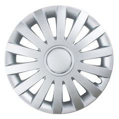 Tapacubos Leoplast WIND de 15 pulgadas en color plata