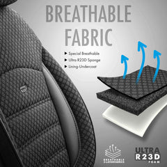 OTOM Sport Plus 101 sædebetræk set fra siden