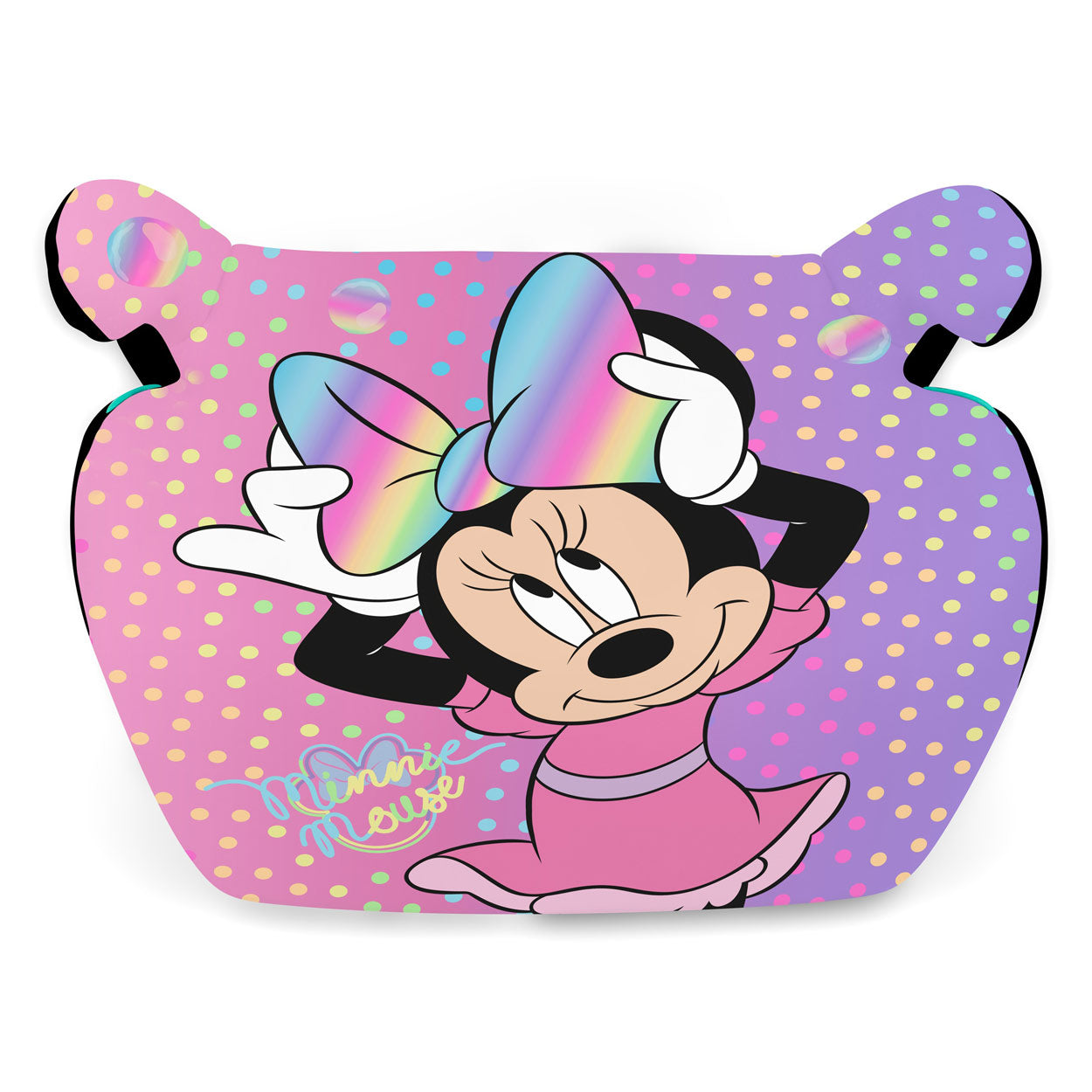 Silla de coche con diseño Disney Minnie para niños de 125-150 cm