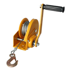 Cabrestante manual Carpoint 720 kg, cable de 10 metros 